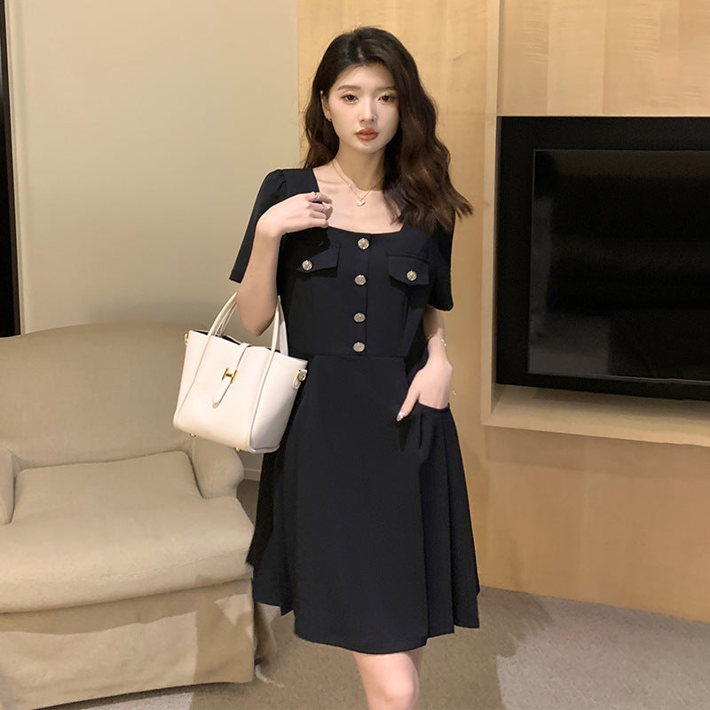 Commuting Fashion Casual Short Sleeve Dress