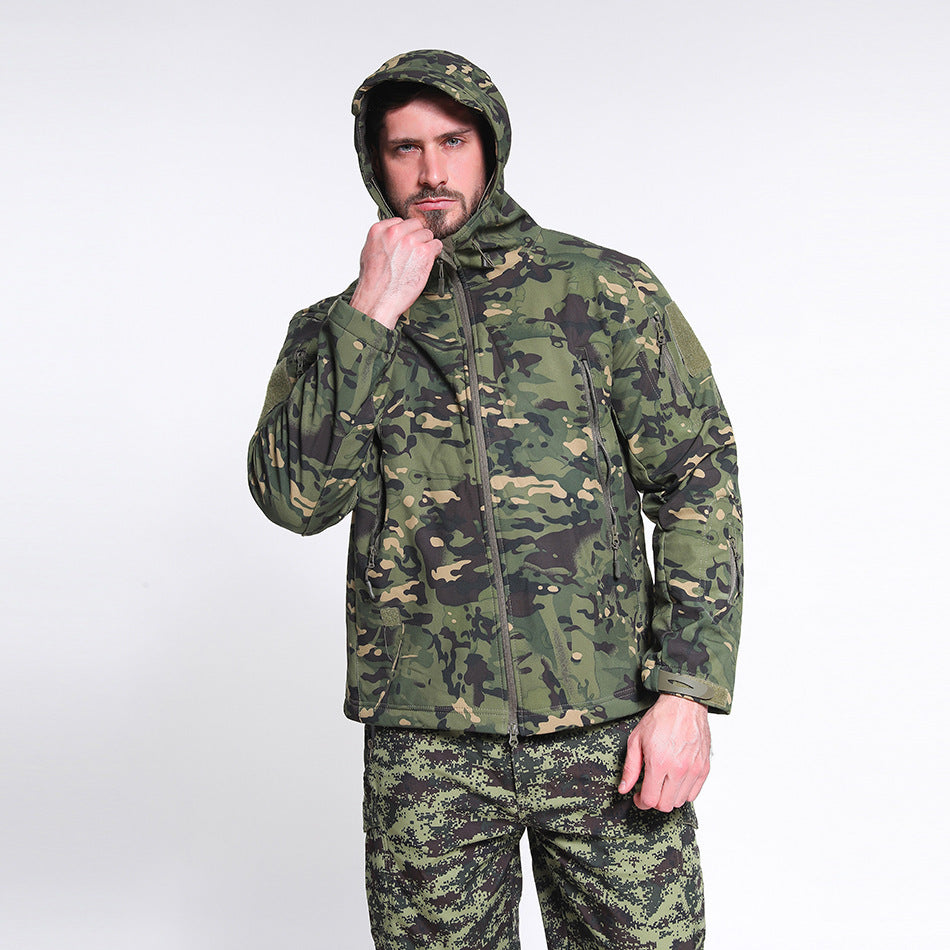 Shark Skin Soft Shell Outdoor Shell Jacket