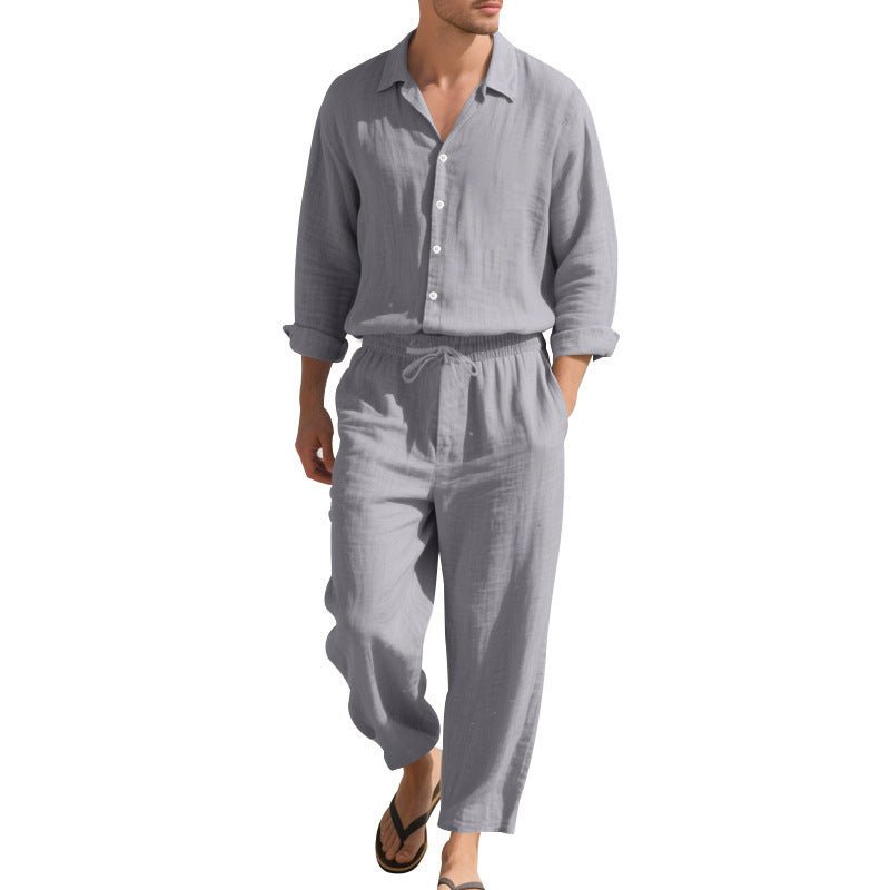 Sun Protection Long Sleeve Shirt Trousers Suit