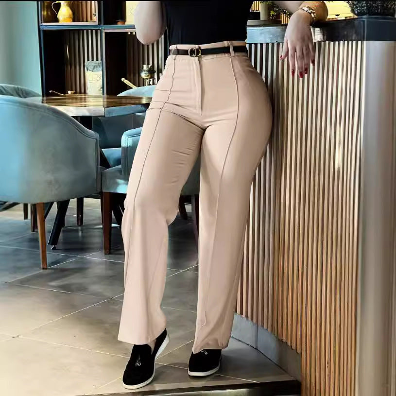 Cute Style Fresh Sweet Women's Patchwork Trousers