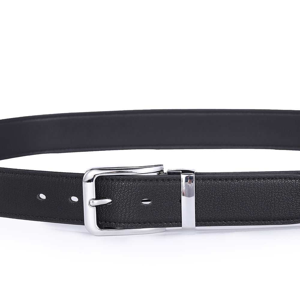 Men's Personality Trendy Belt High Quality Alloy Pin Buckle